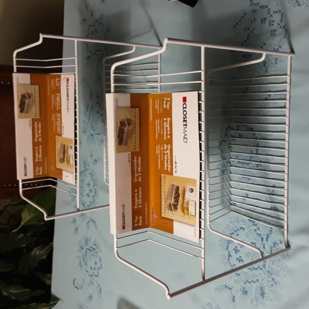 2 Closet Maid Cabinet Organizer